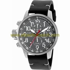 Invicta Watches : 90062 Grey Dial Leather Men Watch