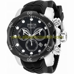 Invicta Watches : 90150 Black Dial Silicone Men Watch