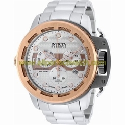 Invicta Watches : 90178 Silver Dial Stainless Steel Men Watch