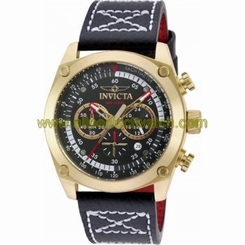 Invicta Watches : 90272 Black Dial Calendar Men Watch