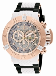 Invicta Watches : 931 White Dial Stainless Steel Band Men Watch