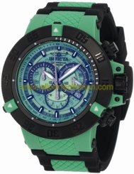 Invicta Watches : 937 Green Dial Stainless Steel Band Men Watch