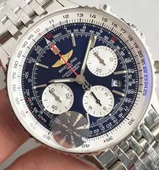 7750 Breitling Navimeter Stainless Steel JF Swiss Movement