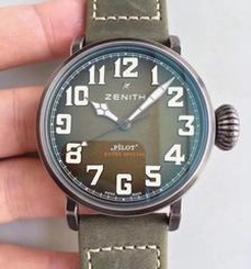 Zenith Pilot Type 20 Extra Special Ton Up 11.2430.679.21.C801 XF Stainless Steel Anthracite Dial Swiss 2824-2