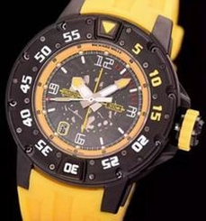 Richard Mille RM028 PVD Yellow Dial Swiss 7751