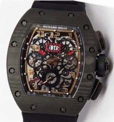 Richard Mille RM011-FM Felipe Massa Chronograph Forged Carbon Gold Dial Swiss 7750