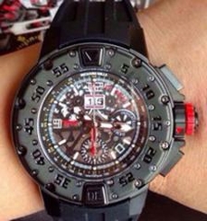 Richard Mille RM032 PVD Black Dial Swiss 7750