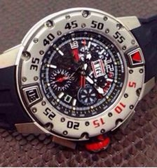 Richard Mille RM032 Stainless Steel Black Dial Swiss 7750