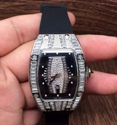 Richard Mille RM007 Lady Stainless Steel Diamonds Dial M6T51