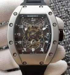 Richard Mille RM022 Aerodyne Dual Time Zone Titanium Skeleton Dial M9015