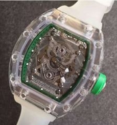 Richard Mille RM056-02 Shappire Green & Skeleton Dial M9015