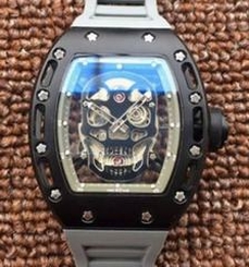 Richard Mille RM052 PVD Black Skull Dial M6T51
