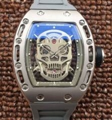 Richard Mille RM052 Titanium Silver Skull Dial M6T51