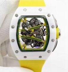 Richard Mille RM59-01M White Ceramic Green Skeleton Dial M8215