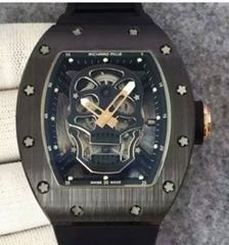Richard Mille RM052 KV Black Ceramic Black Skull Dial M6T51
