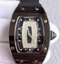 Richard Mille RM07 Ladies PVD Black & Diamonds Dial M6T51