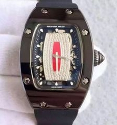Richard Mille RM07 Ladies PVD Red & Diamonds Dial M6T51