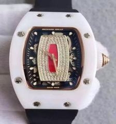 Richard Mille RM07 Ladies Ceramic Red & Diamonds Dial M6T51