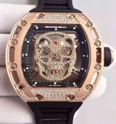 Richard Mille RM052 SF Rose Gold & Diamond Diamond Skull Dial Swiss M6T51