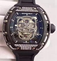 Richard Mille RM052 SF PVD & Diamond Diamond Skull Dial Swiss M6T51