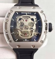 Richard Mille RM052 SF Rose Gold & Black Diamond Diamond Skull Dial M6T51