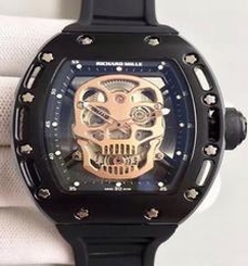 Richard Mille RM052 SF PVD Gold Skull Dial Swiss M6T51