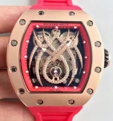 Richard Mille 19-01 SF Rose Gold Diamond Spyder Dial M6T51