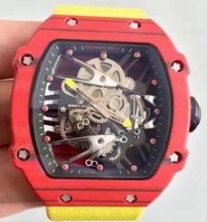 Richard Mille RM27-02 KV Red Forged Carbon Black & Skeleton Dial M9015