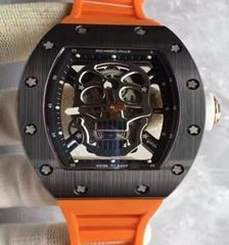 Richard Mille RM052 KV Black Ceramic Black Skull Dial M6T51