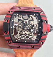 Richard Mille RM50-27-01 NTPT KV Red Forged Carbon Black & Skeleton Dial M9015