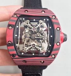 Richard Mille RM50-27-01 NTPT KV Red Forged Carbon Black & Skeleton Dial M9015