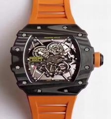 Richard Mille RM35-02 Rafael Nadal KV Forged Carbon Black & Skeleton Dial M6T51