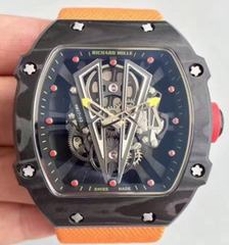 Richard Mille RM27-03 Rafael Nadal KL Forged Carbon Black Skeleton Dial M9015