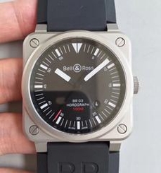 Bell & Ross BR 03-92 Horolum Limited Edition BR Stainless Steel Black Dial M9015