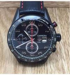 Tag Heuer Carrera Calibre 1887 CAR2A80.FC6237 PVD Black Dial Swiss 7750