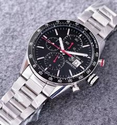  Tag Heuer Carrera Calibre 16 Stainless Steel Black Dial Swiss 7750
