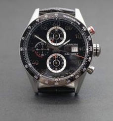 Tag Heuer Carrera Calibre 1887 Stainless Steel Black Dial Swiss 1887