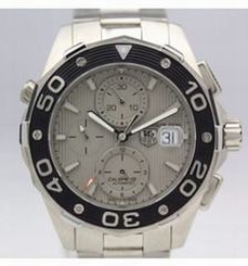 Tag Heuer Aquaracer Chronograph 500M Calibre 16 Stainless Steel Gray Dial Swiss Calibre 16