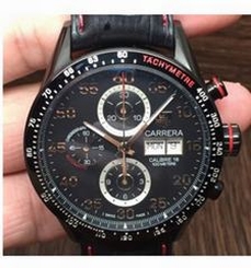 Tag Heuer Carrera Calibre 16 PVD Black Dial Swiss Calibre 16