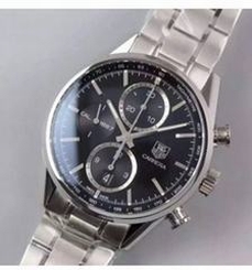 Tag Heuer Carrera Calibre 1887 Stainless Steel Black Dial Swiss 1887
