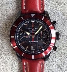 Breitling Superocean Heritage Chronograph M23370D4/BB81 N PVD Black Dial Swiss 7750