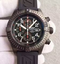 Breitling Super Avenger Limited Edition M13370 N PVD Black Dial Swiss 7750