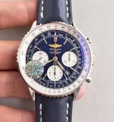 Breitling Navitimer 01 AB012012/BB01/437X/A20BA.1 JF Stainless Steel Blue Dial Swiss 7750