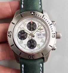 Breitling Superocean Chronograph Steelfish A13341C3/G782/189X/A20BASA.1 N Stainless Steel White Dial Swiss 7750