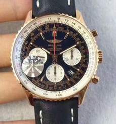 Breitling Navitimer 01 RB012012.BA49.435X.R20BA.1 JF Rose Gold Blue Dial SWISS 7750
