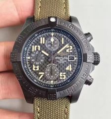 Breitling Avenger II USA Military Limited Edition M133715N N PVD Carbon Fiber Dial Swiss 7750