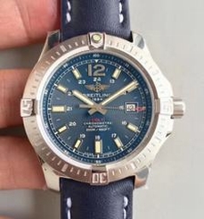 Breitling Colt Automatic 44MM A7438811/C907-105X GF Stainless Steel Blue Dial Swiss 2824-2