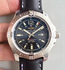 Breitling Colt Automatic 44MM A1738811-BD44BKLT GF Stainless Steel Black Dial Swiss 2824-2