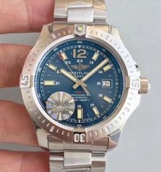 Breitling Colt Automatic 44MM A1738811-C906-173A GF Stainless Steel Blue Dial Swiss 2824-2