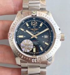 Breitling Colt Automatic 44MM A1738811-BD44-173A GF Stainless Steel Black Dial Swiss 2824-2